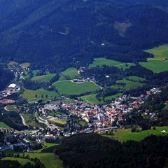 Flugwegposition um 13:16:38: Aufgenommen in der Nähe von Gußwerk, Österreich in 2363 Meter